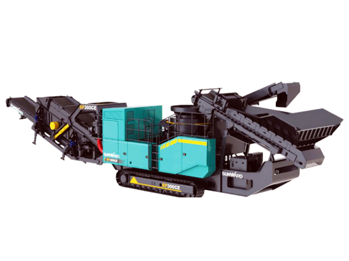 Конусная дробильная установка SP300CE